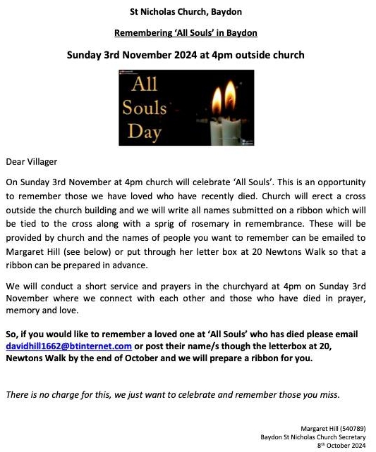 All Souls at Baydon