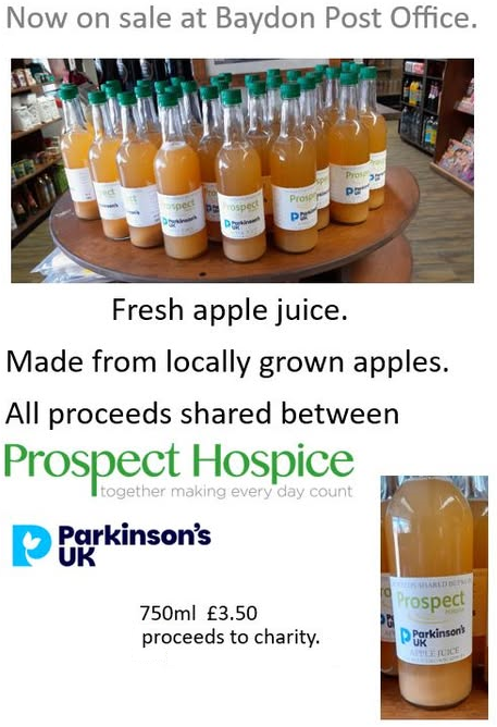 Locally made Apple Juice