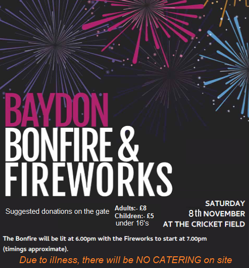 Baydon Fireworks