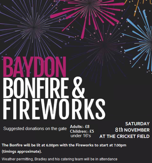 Baydon Fireworks